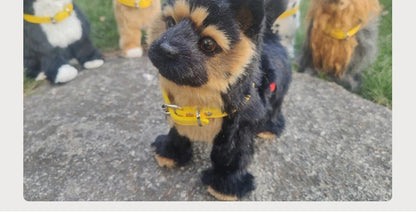 New Simulation Electric Pet Dog Voice Control Walking Nodding Music Touch Robot Animal Plush Pet Children's Toy Gift PetVerse