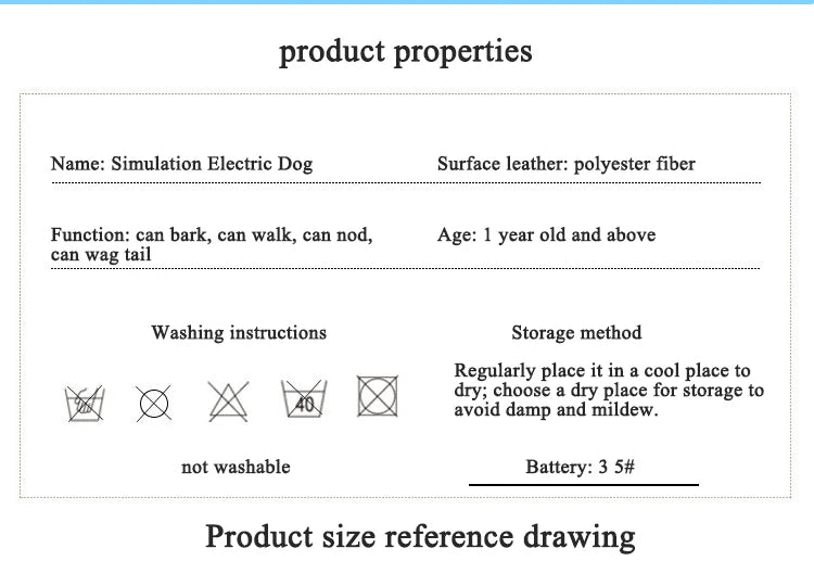 New Simulation Electric Pet Dog Voice Control Walking Nodding Music Touch Robot Animal Plush Pet Children's Toy Gift PetVerse