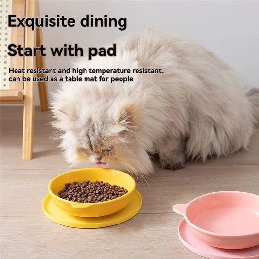 Pet meal mats are leak proof waterproof anti slip dirty and easy to cleanThey are rubber mats for cat and dog bowls and utensils PetVerse