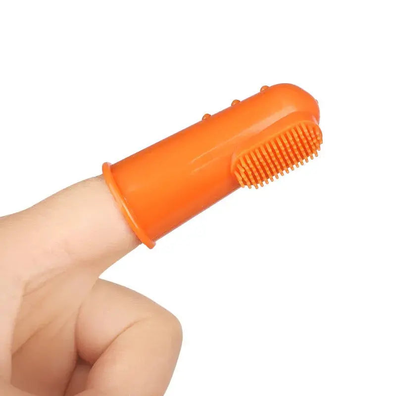 Cat Toothbrush and Toothpaste Set for Teeth Cleaning Vanilla Toothpaste Finger Toothbrush Tongue Cleaning Pet Accessories PetVerse